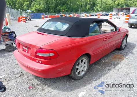 2001 Volvo C70 Ht from USA, damaged, VIN YV1NC53D41J021044